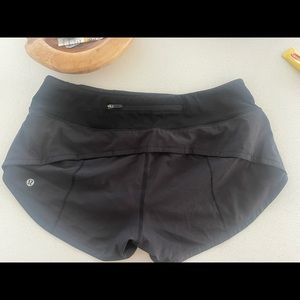 Size 6 lululemon shorts!